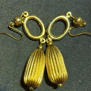 Long vintage earrings